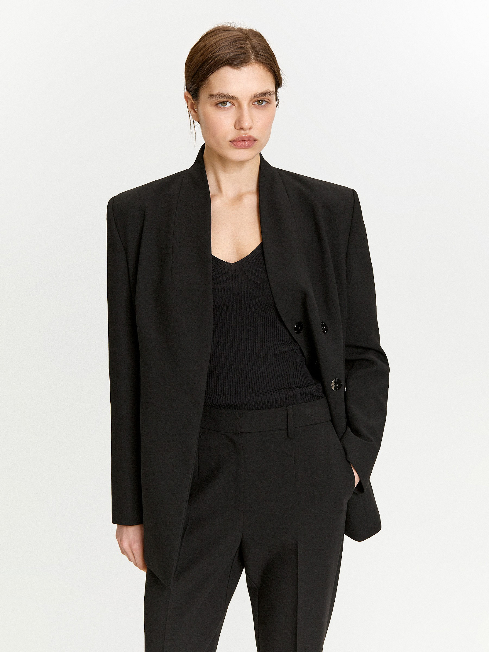 Жакет приталенный